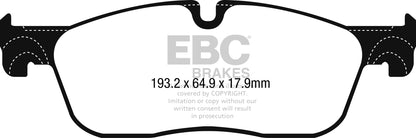 EBC Yellowstuff Front Brake Pads - DP42251R