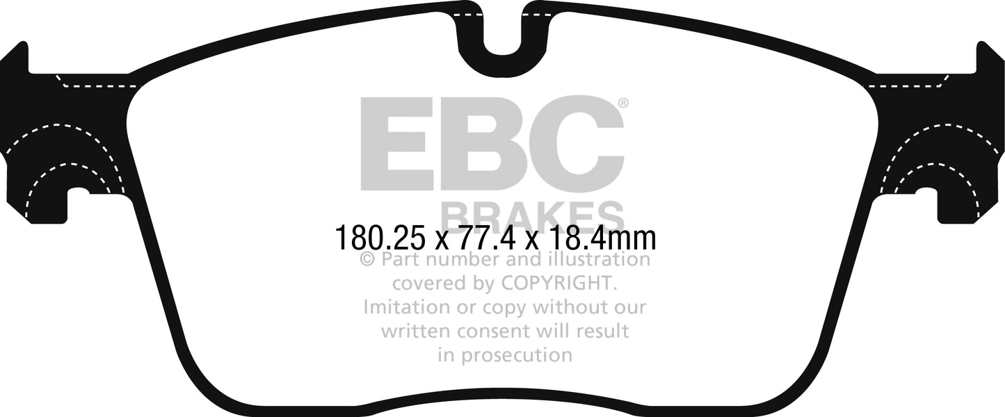 EBC Ultimax Front Brake Pads - DPX2253
