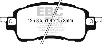 EBC Ultimax Front Brake Pads - DPX2275