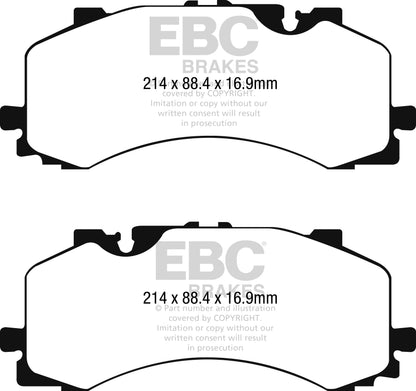 EBC Yellowstuff Front Brake Pads - DP42279R