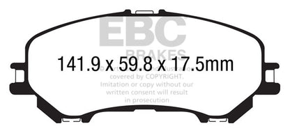 EBC Ultimax Front Brake Pads - DPX3032