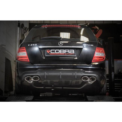 Cobra AMG Quad Performance Exhaust - Mercedes W204 C200/C220/C250 Diesel