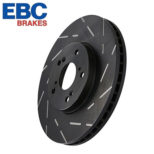 EBC Ultimax Grooved Front Brake Discs - Toyota Starlet GT Turbo & Glanza