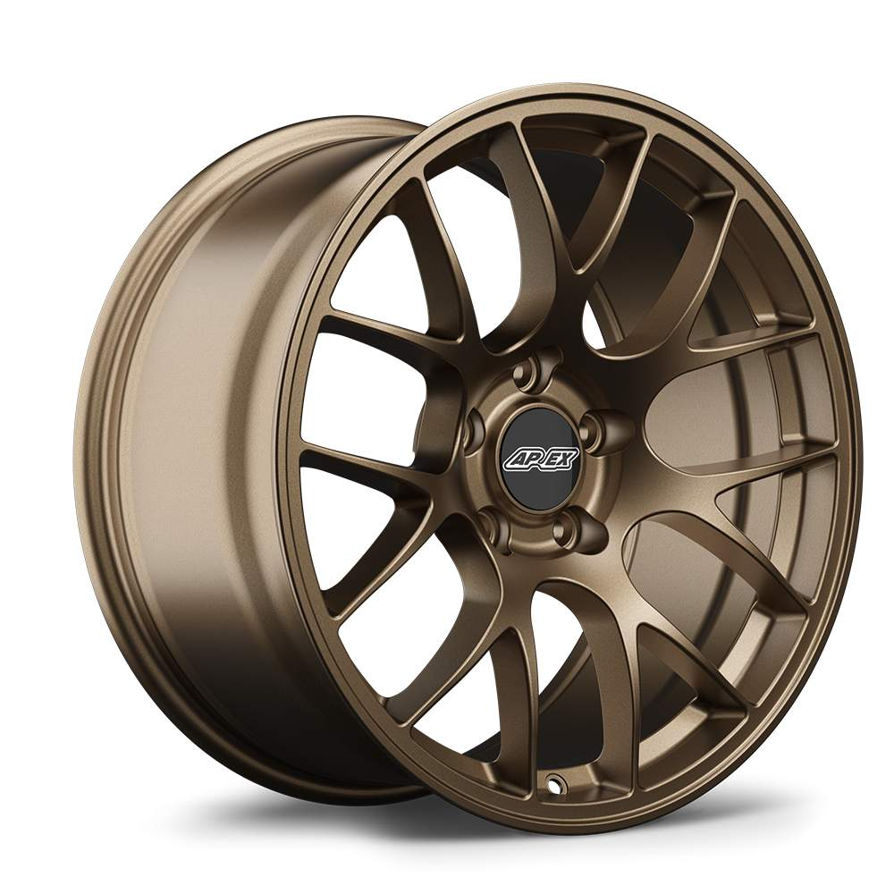 Apex EC-7 Alloy Wheel 18x9.5 ET35 5x120mm Satin Bronze 72.56mm CB