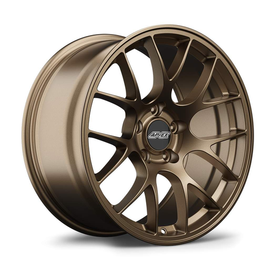 Apex EC-7 Alloy Wheel 18x10 ET25 5x120mm Satin Bronze 72.56mm CB