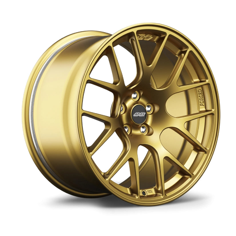 Apex EC-7 Alloy Wheel 18x9.5 ET38 5x114 Satin Gold 56.1mm CB – ID-Workz