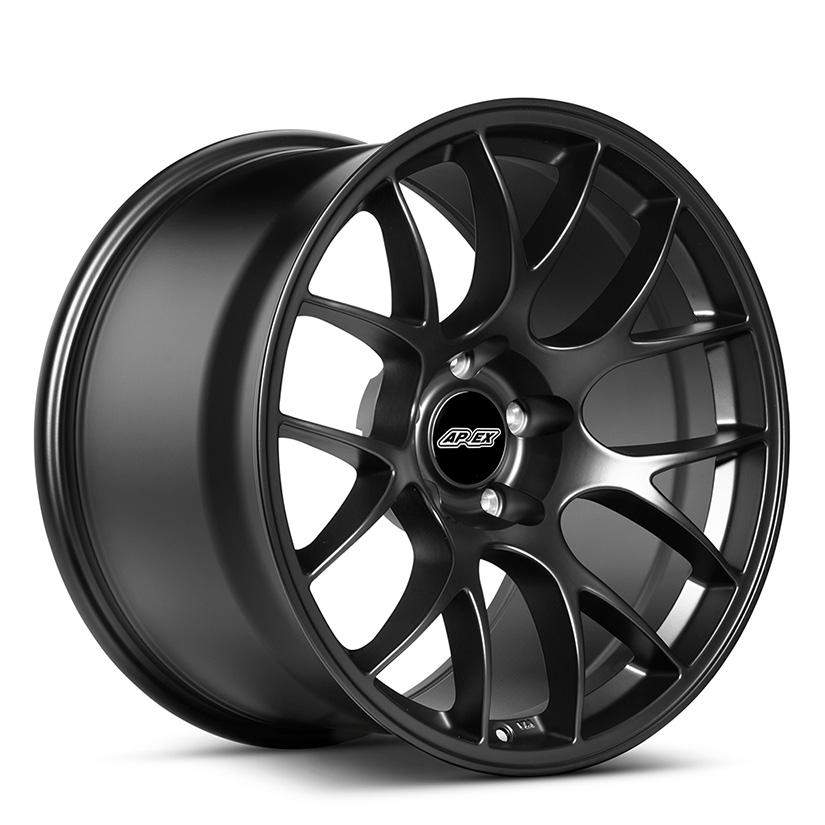 Apex EC-7 Alloy Wheel 18x10 ET58 5x120.65mm Satin Black 70.3mm CB