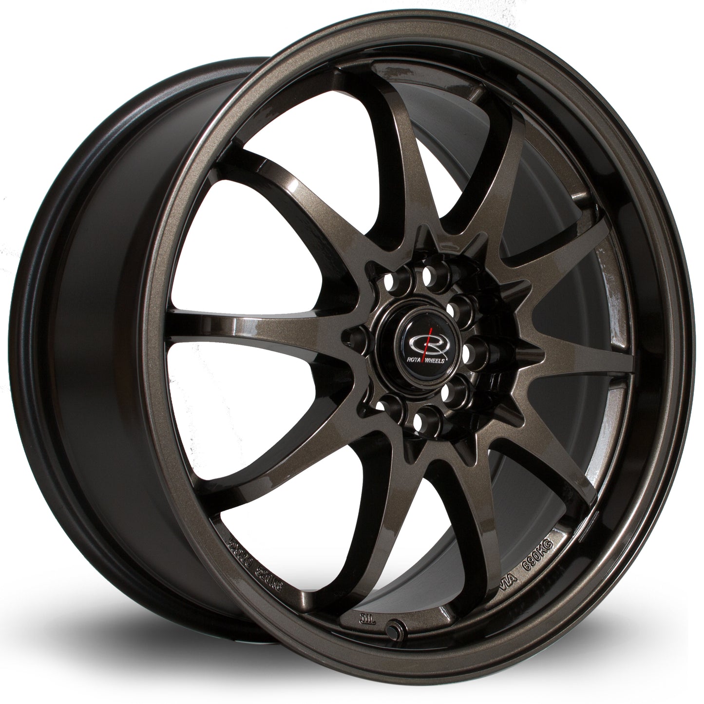 Rota Fight - 17x8 | 5x100/5x114 | ET48 | Gunmetal