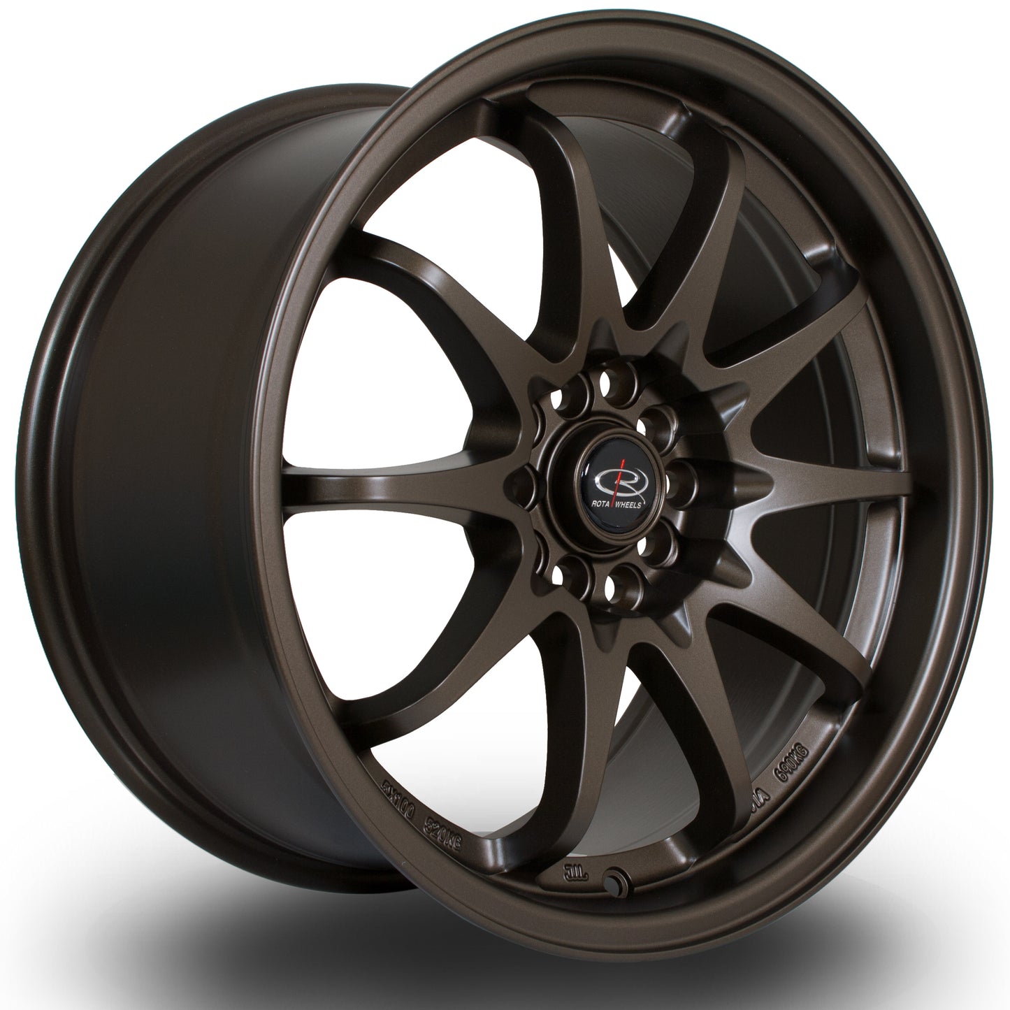 Rota Fight Alloy Wheels - 17x9 | 5x100/5x114 | ET50 | Matt Bronze 3