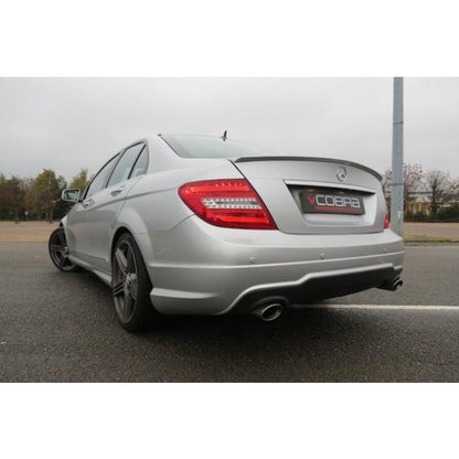 Cobra 350 Dual Performance Exhaust - Mercedes W204 C200/C220/C250 Diesel