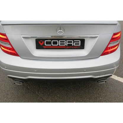 Cobra 350 Dual Performance Exhaust - Mercedes W204 C200/C220/C250 Diesel