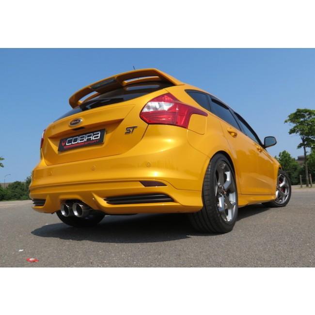 Cobra Venom Box Delete Cat Back Performance Exhaust - Ford Focus ST250 Mk3