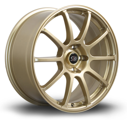 Rota Force Alloy Wheels - 18x8.5 | 5x114 | ET48 | Gold