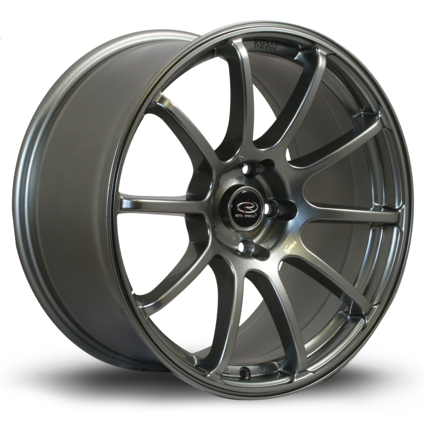 Rota Force Alloy Wheels - 18x9 | 5x114 | ET35 | Steel Grey