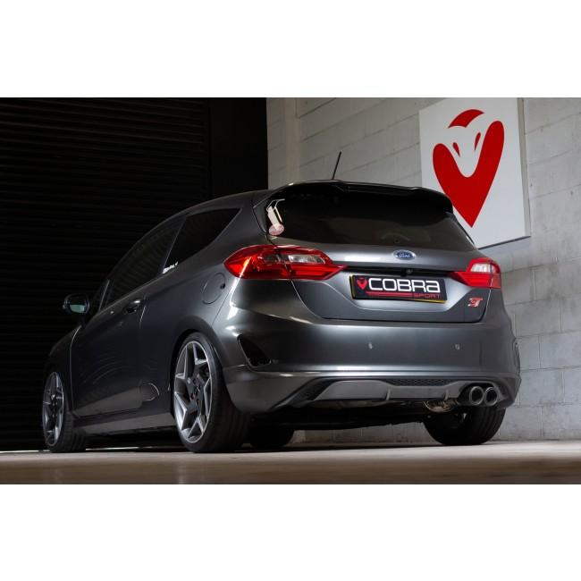 Cobra Cat Back Valved Performance Exhaust - Ford Fiesta Mk8 ST (18-20)