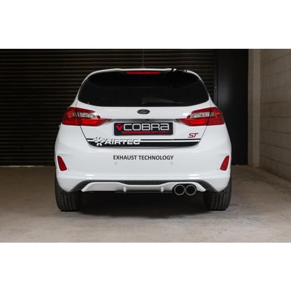 Cobra Turbo Back (Valved) Performance Exhaust - Ford Fiesta Mk8 ST (18-20)