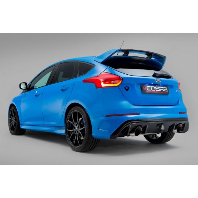 Cobra Venom Box Delete Race Turbo Back Performance Exhaust - Ford Focus RS Mk3