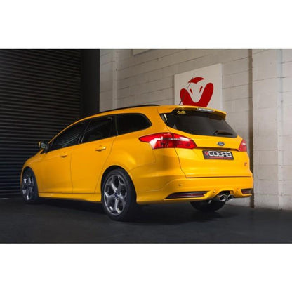 Cobra Venom Box Delete Race Cat Back Performance Exhaust - Ford Focus ST Estate Mk3