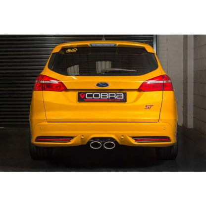 Cobra Venom Box Delete Race Cat Back Performance Exhaust - Ford Focus ST Estate Mk3