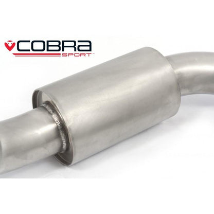 Cobra Venom Box Delete Cat Back Race Tube Performance Exhaust - Ford Focus ST225 Mk2