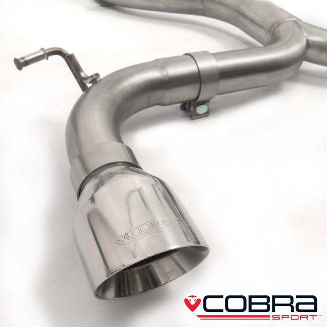 Cobra Venom Box Delete Cat Back Race Tube Performance Exhaust - Ford Focus ST225 Mk2