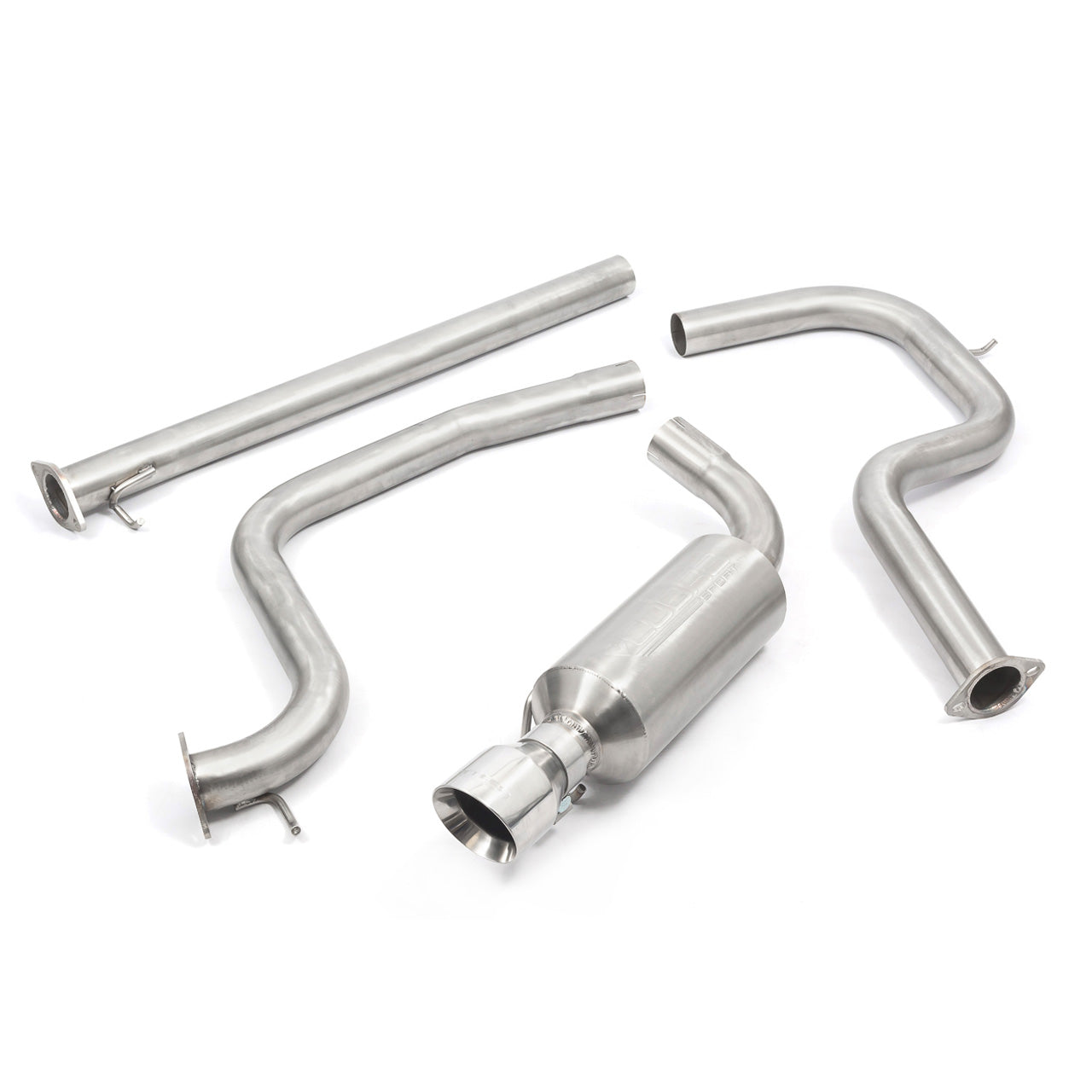 Cobra Front Pipe Back Performance Exhaust System - Ford Mondeo ST TDCi 2.0/2.2L