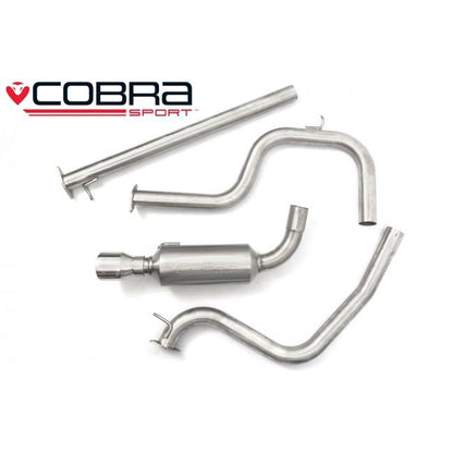 Cobra Front Pipe Back Performance Exhaust System - Ford Mondeo ST TDCi 2.0/2.2L