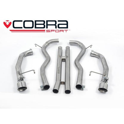 Cobra Venom Box Delete Race Cat Back Performance Exhaust - Ford Mustang 5.0 V8 GT Fastback (15-18)