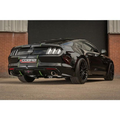 Cobra Venom Box Delete Axle Back Performance Exhaust for Ford Mustang 2.3 EcoBoost Convertible (2015-18)