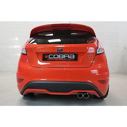 Cobra 2.5" Cat Back Performance Exhaust - Ford Fiesta Mk7 ST180/200