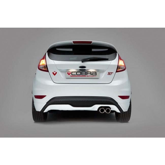Cobra Venom Box Delete Race 3" Cat Back Performance Exhaust - Ford Fiesta Mk7 ST180/200