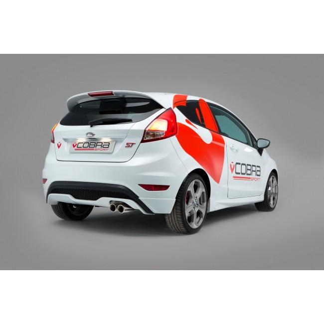 Cobra Venom Box Delete Race 3" Cat Back Performance Exhaust - Ford Fiesta Mk7 ST180/200