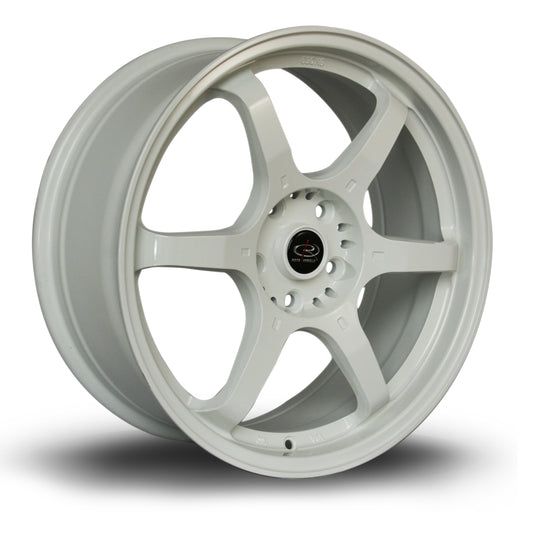 Rota GR6 Alloy Wheels - 18x7.5 | 5x114 | ET45 | White