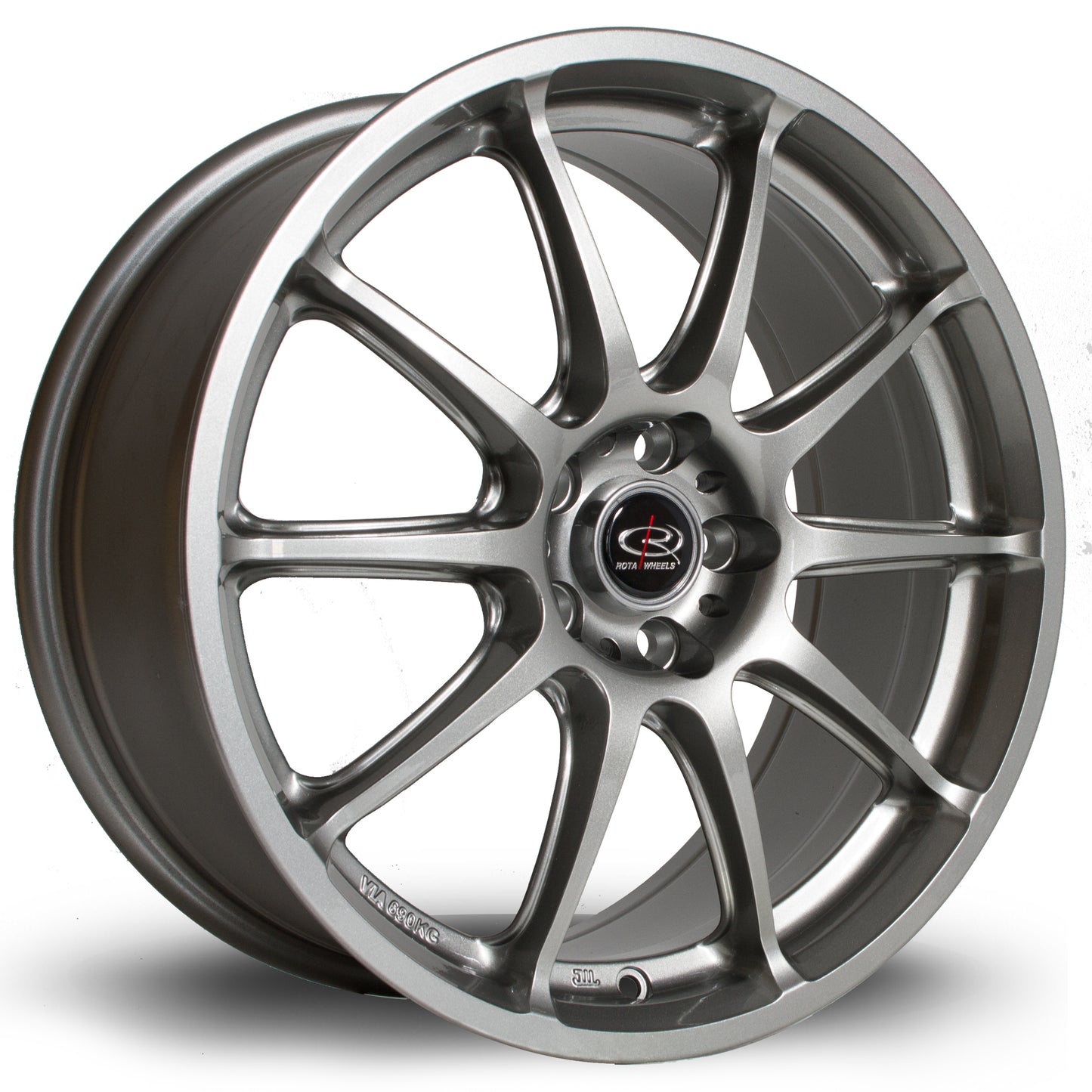 Rota Gra Alloy Wheels - 17x7.5 | 5x100 | ET48 | Steel Grey