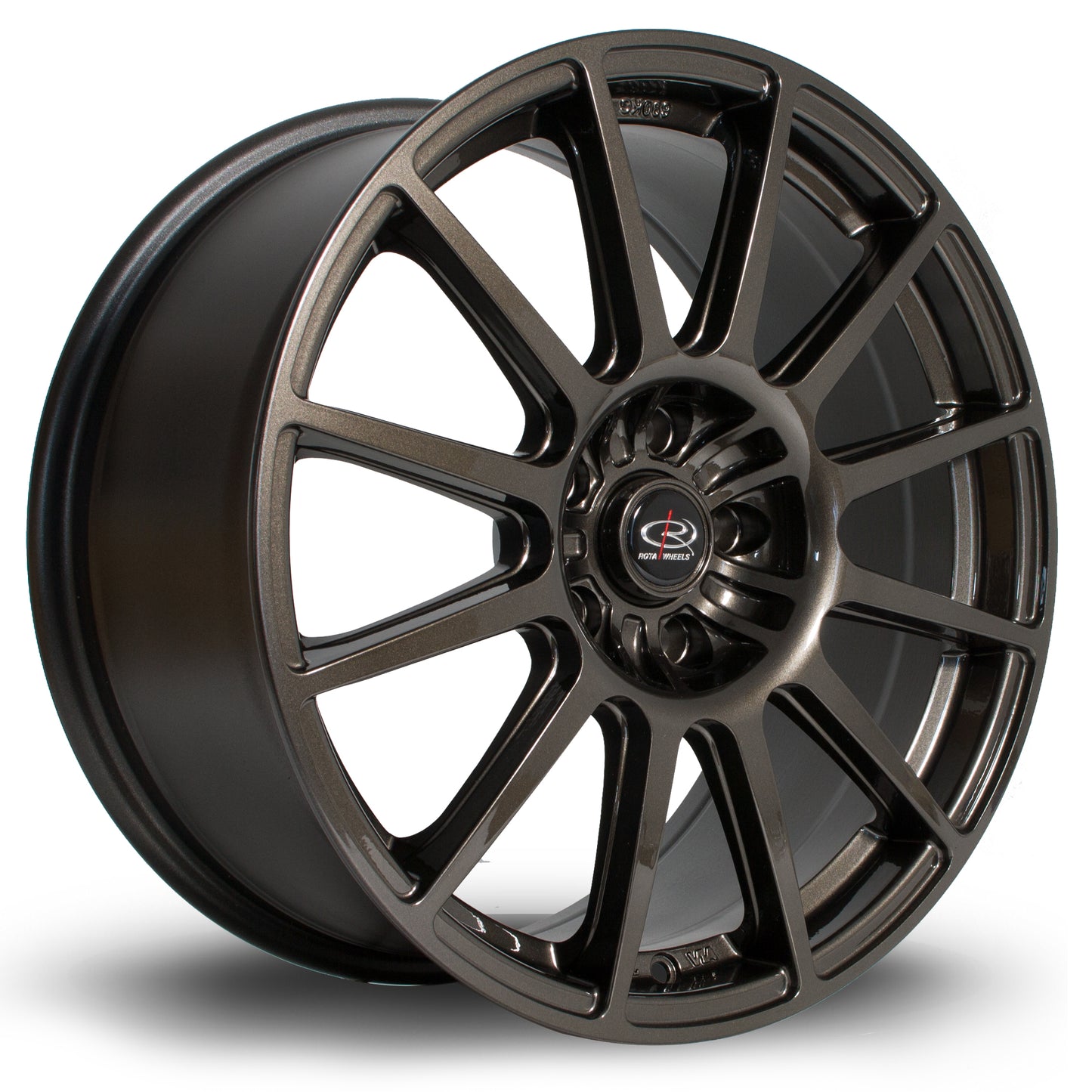 Rota Gravel Alloy Wheels - 18x8.5 | 5x100 | ET44 | Gunmetal