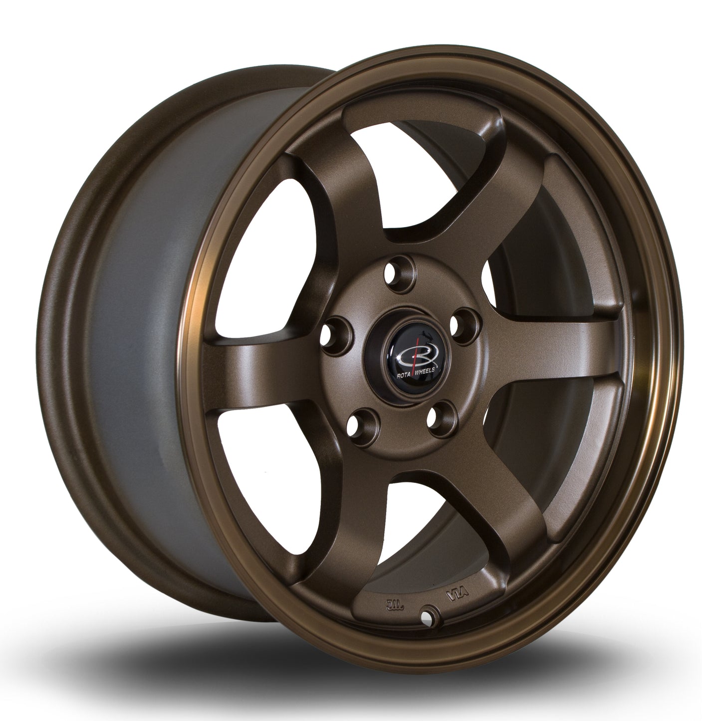 Rota Grid Max Alloy Wheels - 15x7 | 5x114 | ET20 | Speed Bronze