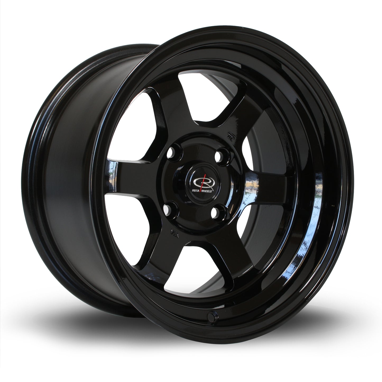 Rota Grid-V Alloy Wheels - 15x8 | 4x100 | ET0 | Black