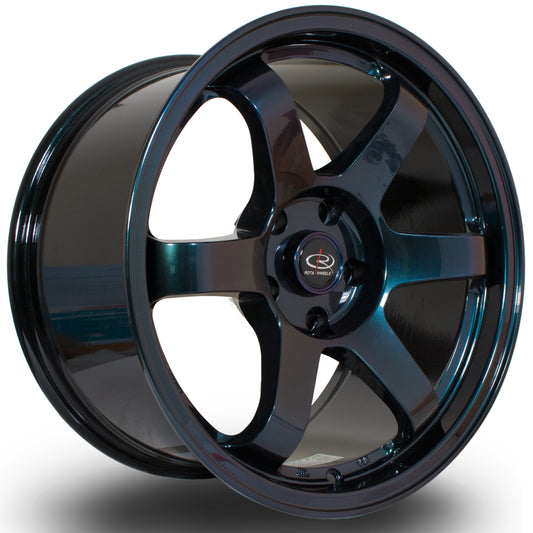 Rota Grid Alloy Wheels - 17x9 | 5x114 | ET25 | Neo Chrome