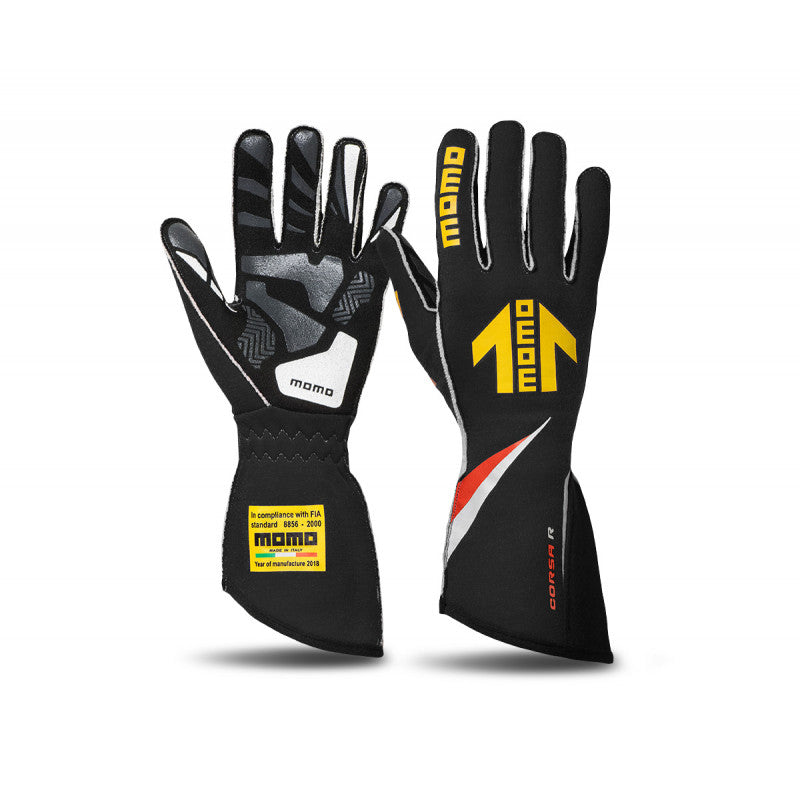 Momo Corsa R Racing Gloves - Black