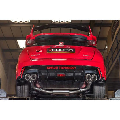 Cobra Cat Back Performance Exhaust - Honda Civic Type R FK2