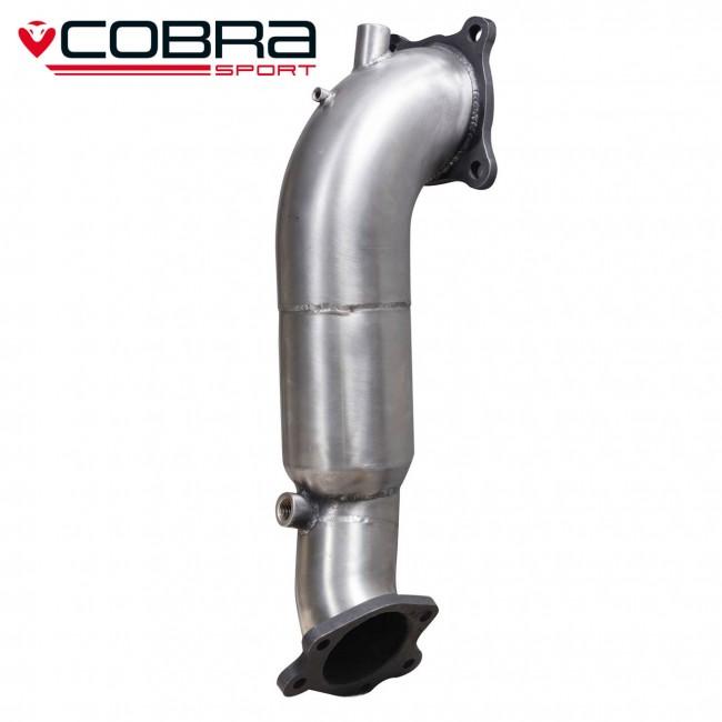Cobra Decat / Sports Cat Downpipe Performance Exhaust - Honda Civic Type R FK2