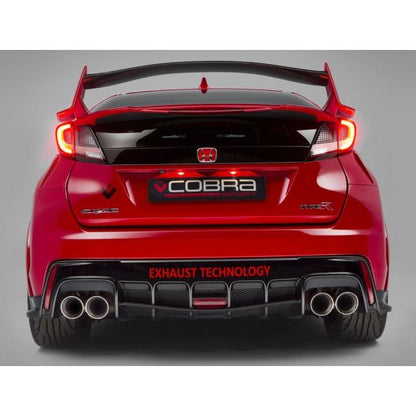 Cobra Cat Back Performance Exhaust - Honda Civic Type R FK2