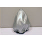 Personal Leather Gear Gaiter - Inox Silver Leather with Silver Thread