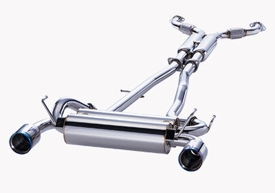 HKS Hi-Power Full Dual Ti-Tip Exhaust Muffler for Infiniti G37 V36 (USDM)