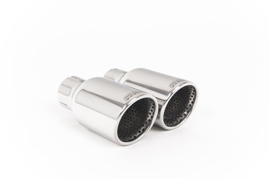 Milltek Non-Res Cat Back Exhaust Jet Tips for VW Golf Mk4 R32 (02-05)