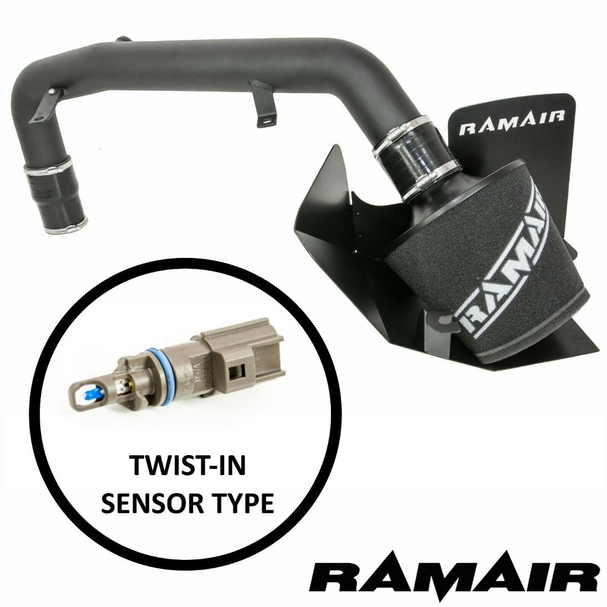 Ramair Jet Stream Induction Kit for Ford Focus ST 2.0 Mk3 (12-15) Twist Type