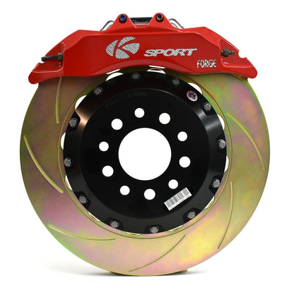 K-Sport Big Brake Kit - Seat LEON 1.8T 20V TURBO (ONLY FOR MODELS WITH TWO-PIECE OE CALIPER) 5x100 (99~06)