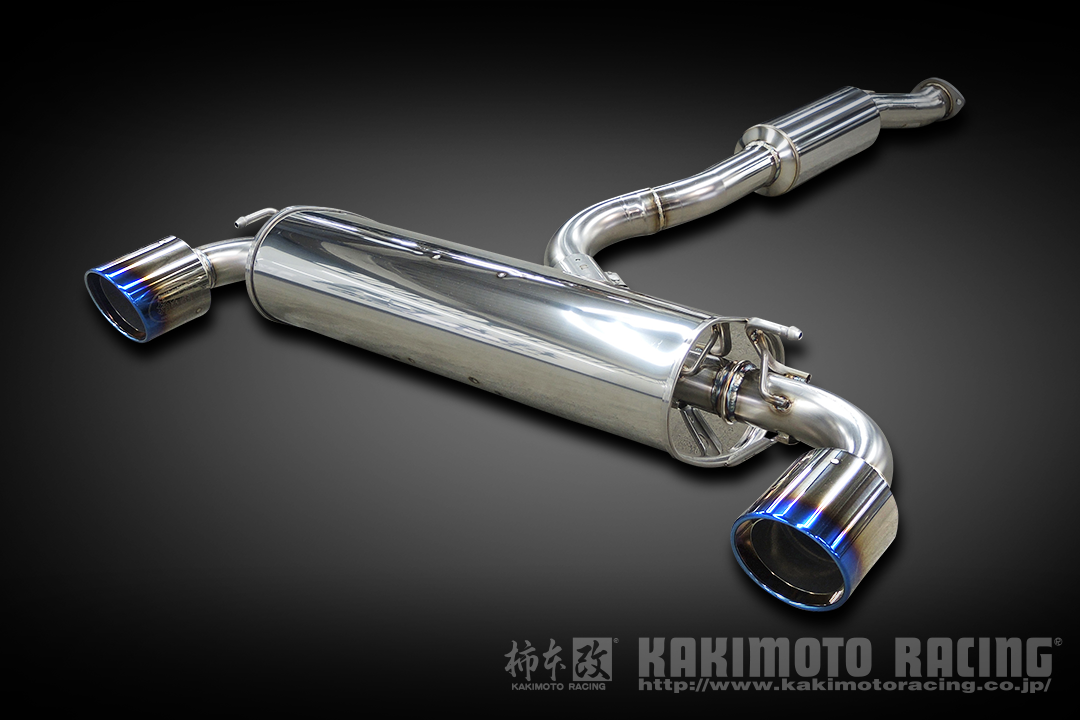 Kakimoto Racing Class KR Cat-Back Exhaust System Toyota GR Yaris (2020-)