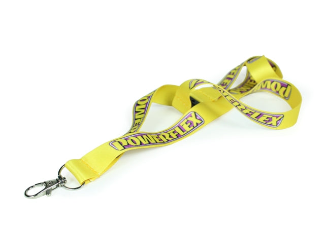 Powerflex Lanyard Keyring with Safety Clip