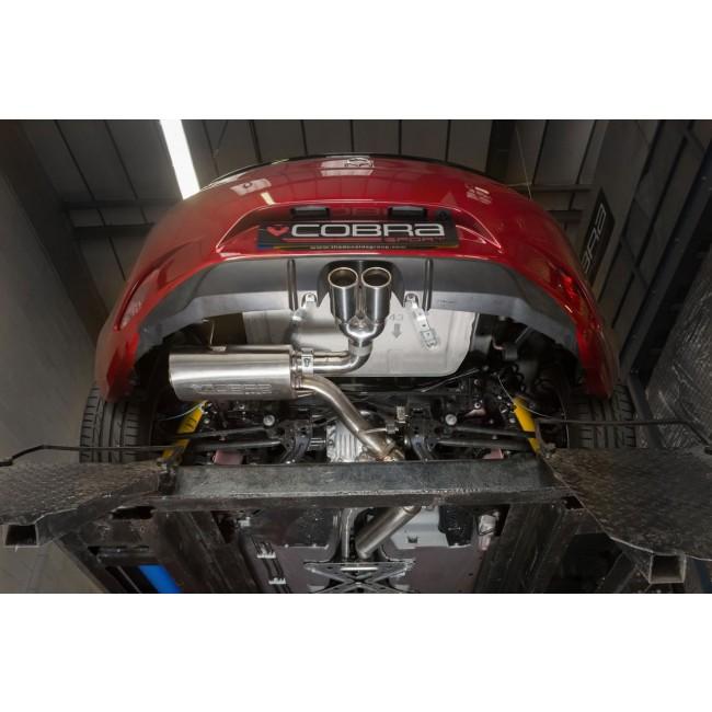 Cobra Centre Exit Cat Back Performance Exhaust - Mazda MX-5 ND